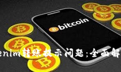 如何解决Tokenim转账提示问题:全面解析与解决方案