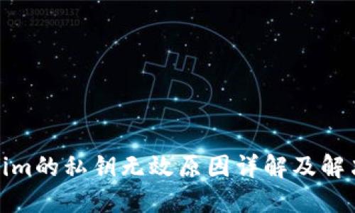 Tokenim的私钥无效原因详解及解决方案